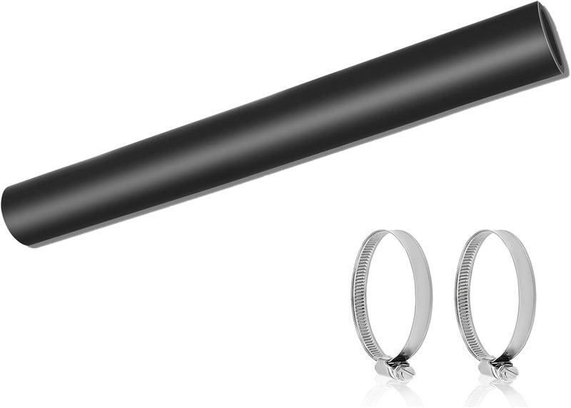 NexaNova 2“ ID Gasoline Fuel Filler Neck Hose with 2 Clamps, Reinforced Gas tank Filler Hose 7 7/8" Length - Image 1